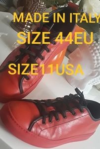 Men shoes 8 Vitello Sneakers Made in Italy !